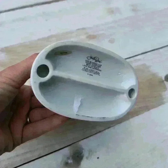 Precious Moments Figurine E-2856 God Blessed Our Years 10 Anniversary Love 5.5" - Picture 7 of 8